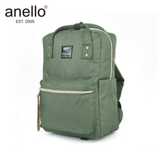 anello 阿耐洛 自营旗舰店 潮流时尚染色出走包书包小号双肩背包C1222卡其色