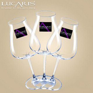 Lucaris泰国进口无铅水晶玻璃红酒杯高脚杯葡萄酒杯700ml两只装
