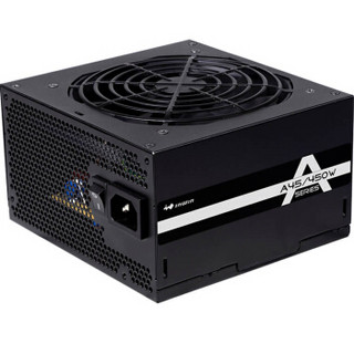 迎广（IN WIN）额定450W A45 台式机电脑电源（80PLUS认证/12cm静音风扇/主动PFC）