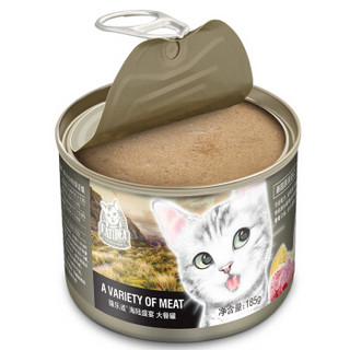 CATIDEA 猫乐适 无谷主食猫罐头 泰国原装进口主粮罐 猫咪猫粮幼猫成猫孕猫全价营养流质湿粮（185g