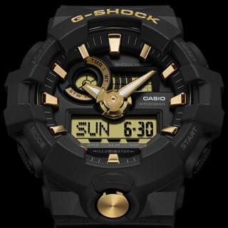 CASIO 卡西欧 G-SHOCK YOUTH系列 53.4毫米石英腕表 GA-710B-1A9