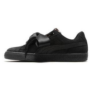 PUMA 彪马 女子 休闲鞋 SUEDE HEART ARTICA 运动鞋 367029 02 黑色 37码