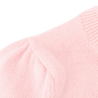 Gap旗舰店 女婴儿 猫咪图案棉长袖针织秋衣秋裤套装  冰粉色 59cm(3-6月)