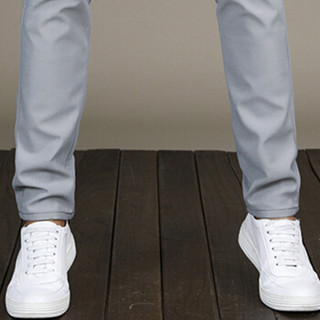 金盾（KIN DON）休闲裤 新款男士时尚简约修身休闲长裤1002-XX829灰色36