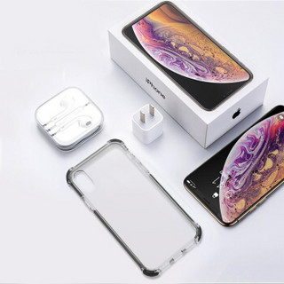 KOOLIFE 苹果XR手机壳 iPhoneXr保护套 亚克力背板防摔透明保护套/全包外壳6.1英寸-黑色