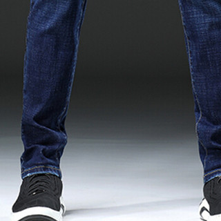 金盾（KIN DON）牛仔裤 新款男士弹力商务牛仔裤B235-1835蓝色34