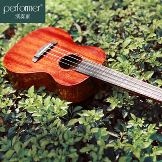 演奏家 23寸单板尤克里里学生女乌克丽丽初学者ukulele小吉他 MD26原木色