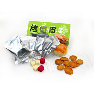 三纯 烤奶皮子原味 奶制品零食烤奶片儿童健康食品内蒙古特产54g/盒