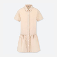 优衣库 UNIQLO 优衣库 女童衬衫式连衣裙