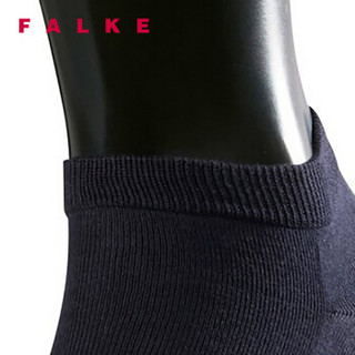 FALKE 德国鹰客 Cool 24/7长绒棉休闲舒适透气低短筒男袜 深蓝色dark navy 45-46 13288-6370