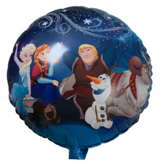 凯艺玩具派对装饰气球套装迪士尼儿童生日气球周岁装饰-冰雪奇缘