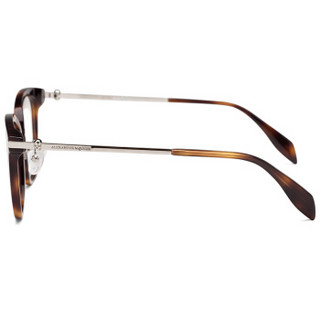 亚历山大·麦昆Alexander McQueen eyewear女性光学镜架 光学镜架 AM0176O-002 哈瓦那色镜框 53mm