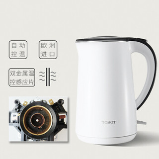TOSOT 大松 GK-1502H 1.5L 电水壶 白色  