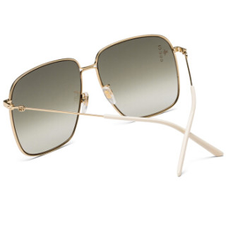 商品gucci 古驰 eyewear 女款太阳镜 金属墨镜 gg0394s-003 金色镜框