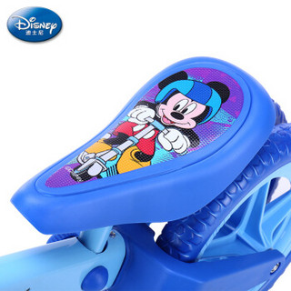 迪士尼（Disney）儿童平衡车滑步车1-3-5岁米奇蓝宝宝学步车无脚踏单车后双轮安全防翻滑行车男女童