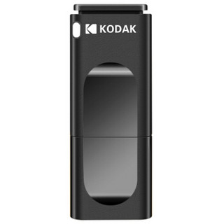 柯达(Kodak) 32GB USB2.0 U盘 心动系列K232 钢琴黑 防震 车载U盘 独立防尘盖设计优盘