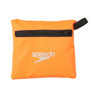 速比涛/Speedo 健身包 耐水透气 便携轻盈 休闲度假 男女通用收纳包 运动泳包 5升 黑/橘色 均码 809063C138