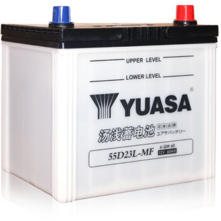 汤浅 Yuasa)汽车电瓶蓄电池少维护55D23L-MF 12V  上门安装