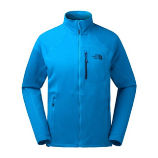 THE NORTH FACE 北面 男款抓绒衣 A2SLQ QGB XL 蓝色