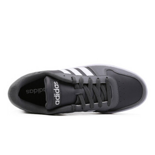 adidas 阿迪达斯 NEO 男子 休闲运动系列 HOOPS 2.0 运动 休闲鞋 B44694  灰色/白色  42.5码 UK8.5码