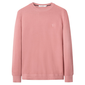 DANCING WOLVES 与狼共舞 针织衫男修身纯色圆领套头男士毛衫 66095020410