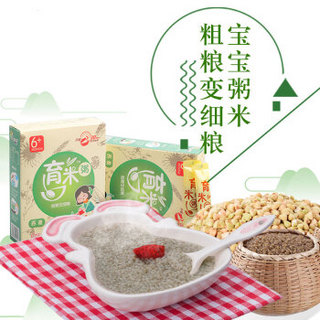 吉谷仁宝宝粥米儿童辅食荞麦胚芽米育米300g营养易吸收