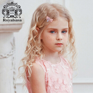Royal sasa 皇家莎莎（Royalsasa）新款儿童发饰24件套装女童发夹可爱萌公主头绳皮筋发圈头饰礼盒装