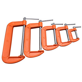 汉顿hardeng字夹g型c型木工夹固定夹子木工夹紧器快速夹具固定器2寸