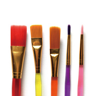青竹画材（CHINJOO） 水粉笔水彩笔丙烯笔油画笔尼龙毛颜料画笔套装