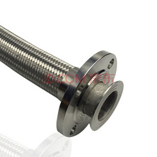 304不锈钢波纹管 高温压法兰式金属软管 耐腐蚀耐油编织软管 DN125(5寸)*500mm