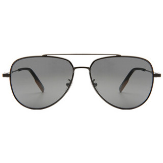 Zegna 杰尼亚 男款深枪色镜框灰色镜片眼镜太阳镜 EZ0121-D 08C 62MM