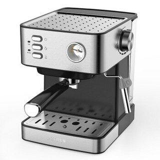 柏翠(petrus)咖啡机 家用半自动意式蒸汽打奶泡 PE3380B