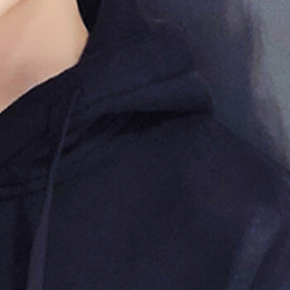 俞兆林（YUZHAOLIN）卫衣 男士时尚连帽印花长袖卫衣A301-302-Y74黑色XL