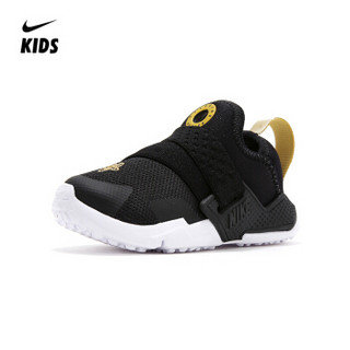 耐克（Nike）儿童鞋 舒适男童休闲鞋 轻便跑步运动鞋 AH7827-007 黑色07C/23.5码