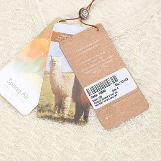 SOL ALPACA 女士亚麻色秘鲁原产小羊驼毛亚麻混纺薄毛衣打底衫 13560-100 亚麻色 S