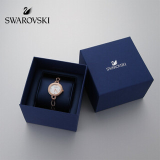 SWAROVSKI 施华洛世奇 AILA MINI 玫瑰金色调优雅精致时尚石英女腕表 女友礼物 5253329