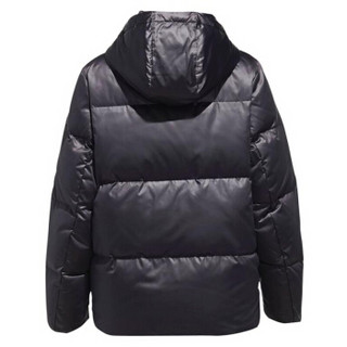 adidas 阿迪达斯 女子 户外系列 W DOWN PUFFA 运动 羽绒服 DM1949 M码 黑色