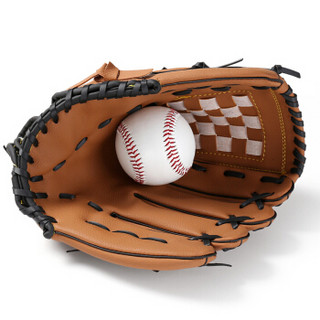 威仕顿 WEISHIDUN 棒球手套 投球垒球儿童青少年成人款加厚耐磨 内野投手捕手手套（送棒球） L码 粉色