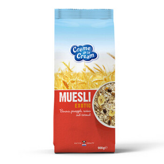 克德拉克 荷兰进口水果燕麦片 膳食纤维营养谷物混合 即食谷物代餐 燕麦早餐900g
