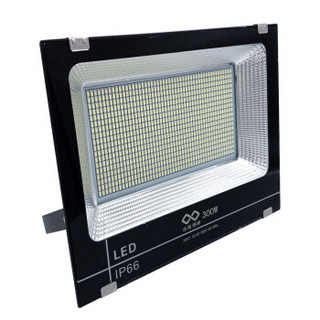 冰禹 BY-750 LED投光灯 广告投射灯 户外防水 超薄款LED泛光灯 铝壳300W(900珠)