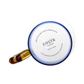 COSTA 咖世家 耐热玻璃杯 355ml 透明色