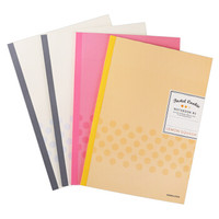 国誉 B5笔记本子淡彩曲奇无线装订本记事本软抄本 8mm横线27行 40/ 1 WSG-NBCB540