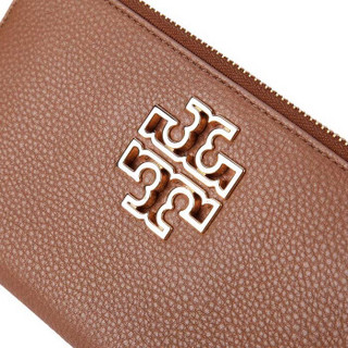 TORY BURCH 汤丽柏琦 女士棕色皮质长款钱包钱夹 39059 209