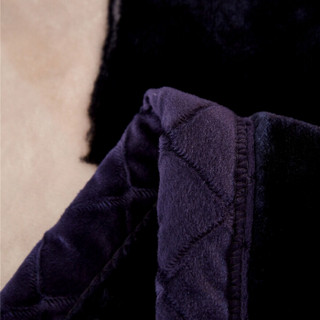 北极绒 毛毯 加厚拉舍尔毯子 双层盖毯单人 保暖春秋毛毯被 波浪纹 150*200cm-约4斤