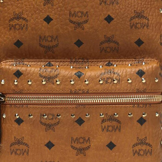 MCM MMK8AVE90CO001 女士时尚铆钉双肩背包