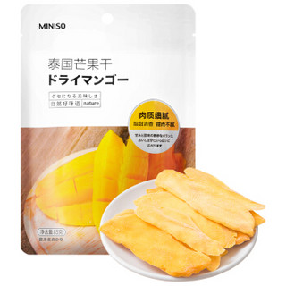 名创优品（MINISO）泰国芒果干 85g 休闲零食水果干果脯蜜饯办公室小吃