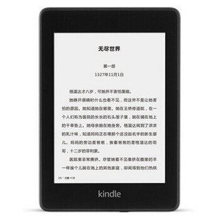 全新Kindle paperwhite 电子书阅读器 电纸书墨水屏 经典版 第四代 6英寸wifi黑色 8G+海军蓝保护套