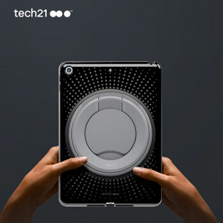 Tech21 苹果iPad 9.7英寸保护壳 平板电脑保护套 运动款环扣保护壳酷黑 潮男女通用