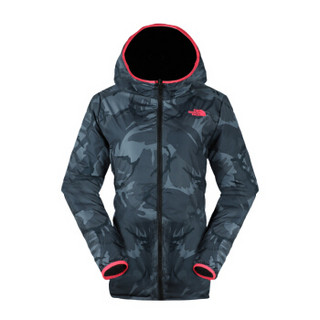 THE NORTH FACE 北面 女款羽绒服-W Manchuria Rv Hooded Jacket-AP A3KTM 5VF（黑色） L