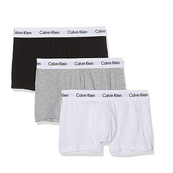 Calvin Klein Cotton Stretch Trunk 男士平角内裤 3条装